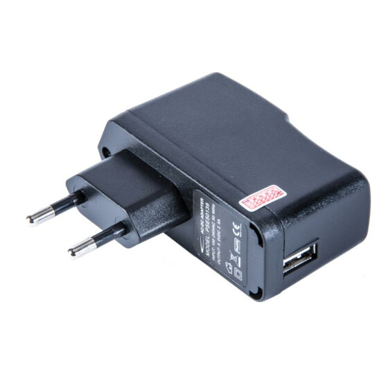 Ladegerät für GSP GSCV2000S005V15A (5.0V/2.0A, USB-A, Euro)